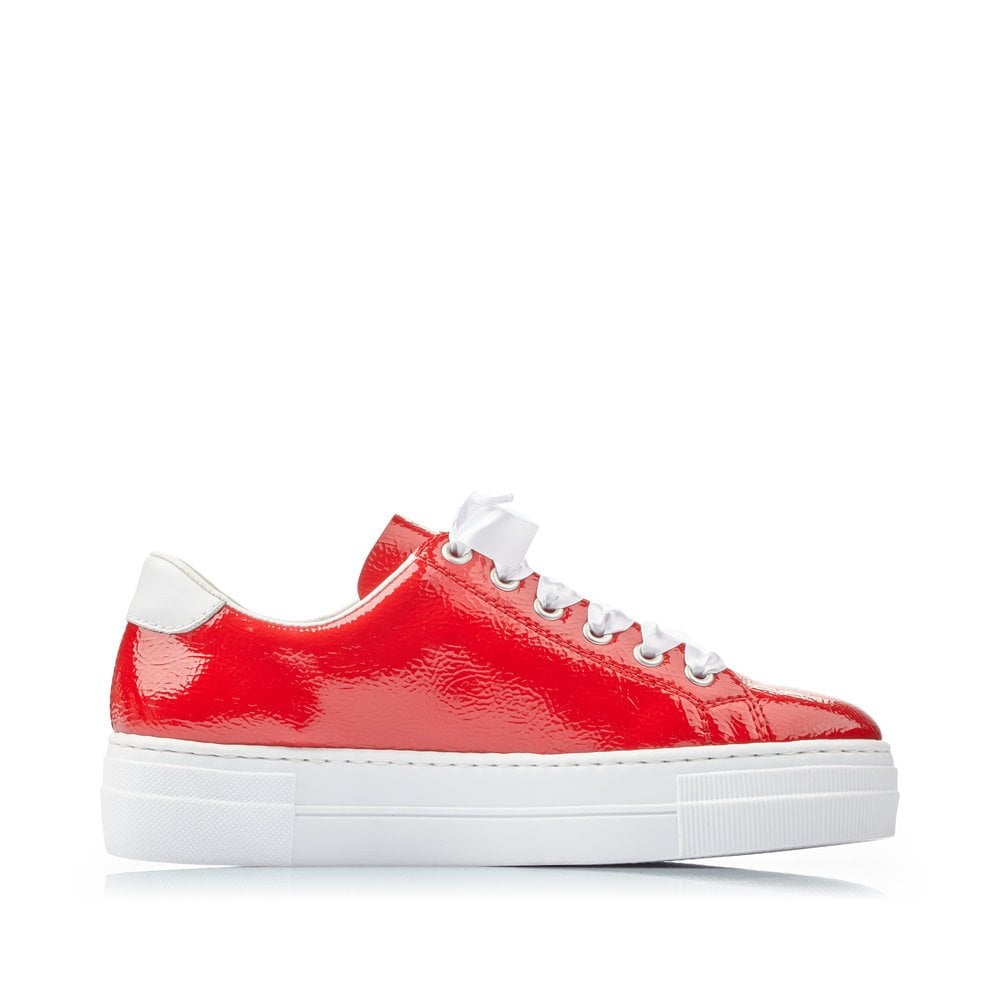 Women's Rieker N49C2-33 Sneakers Red | USA-822927