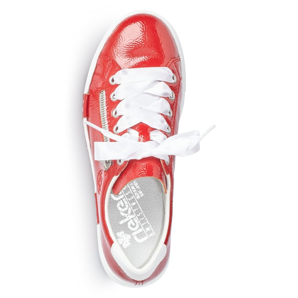 Women's Rieker N49C2-33 Sneakers Red | USA-822927