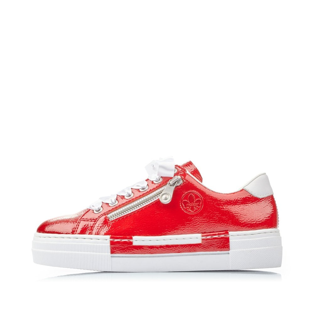 Women's Rieker N49C2-33 Sneakers Red | USA-822927