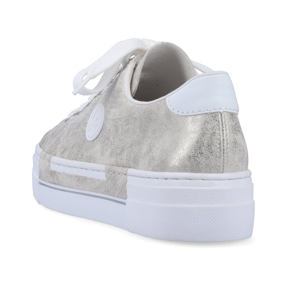 Women's Rieker N49W1-90 Sneakers Metal | USA-295167