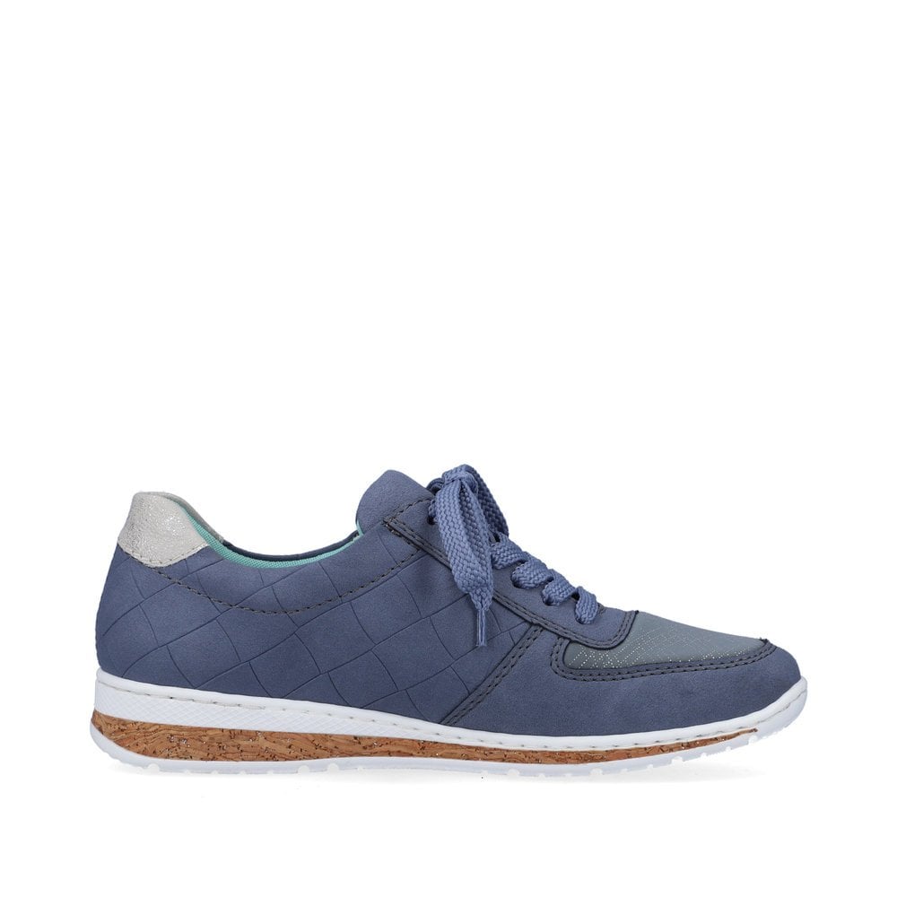 Women's Rieker N5124-14 Sneakers Blue | USA-588990