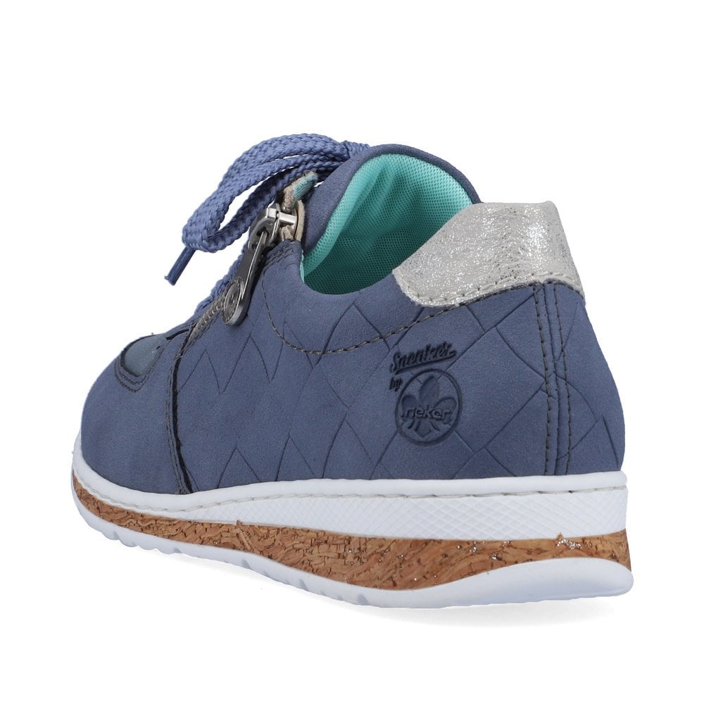 Women's Rieker N5124-14 Sneakers Blue | USA-588990