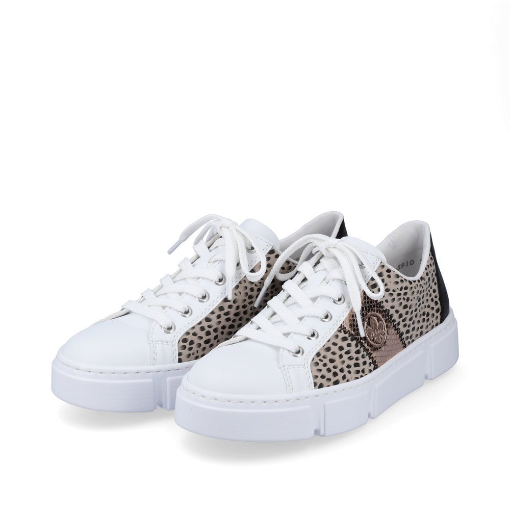 Women's Rieker N5910-90 Sneakers Metal | USA-687391