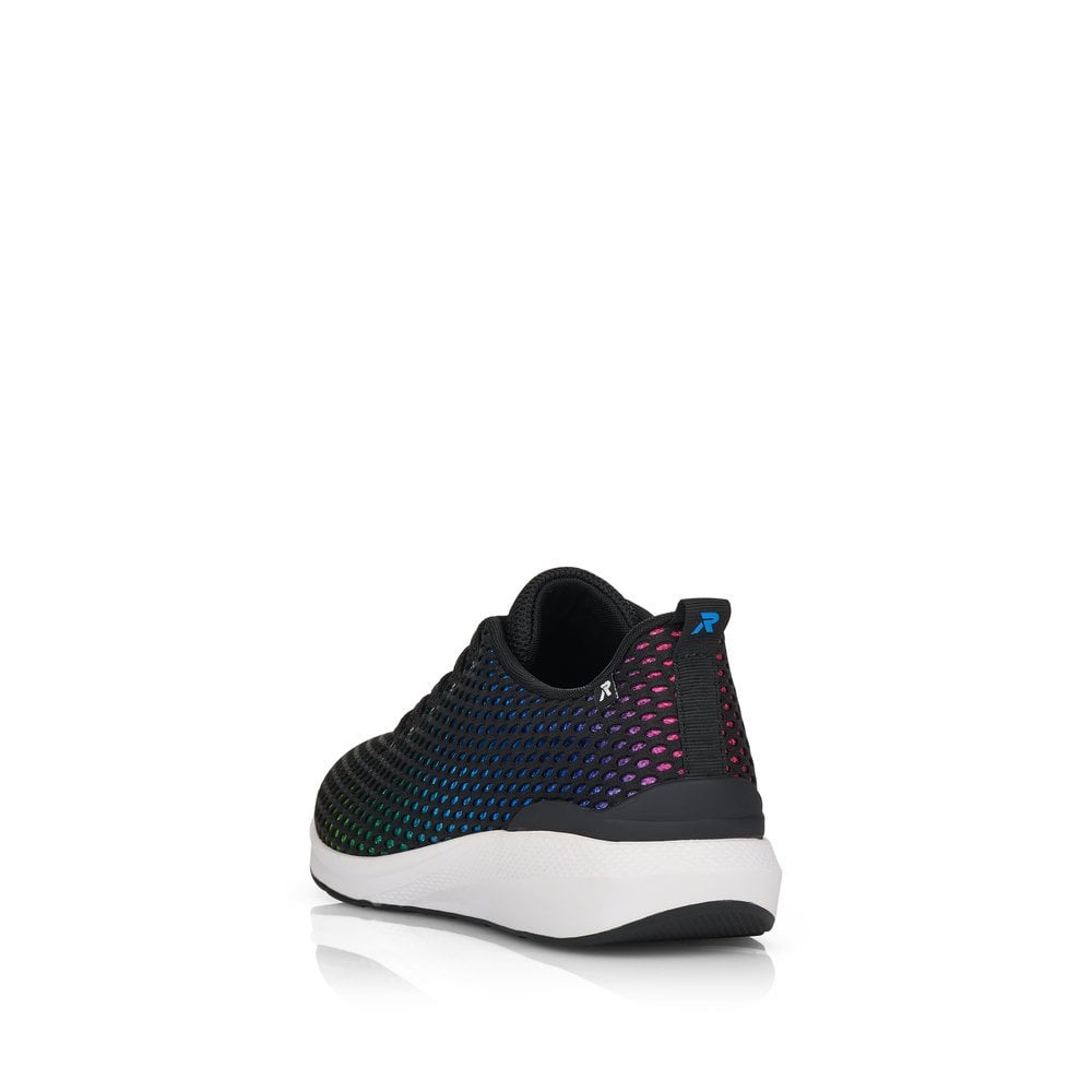 Women's Rieker R-Evolution 40101-00 Sneakers Black | USA-267101