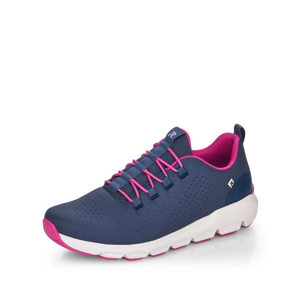 Women\'s Rieker R-Evolution 40401-14 Sneakers Blue | USA-160713