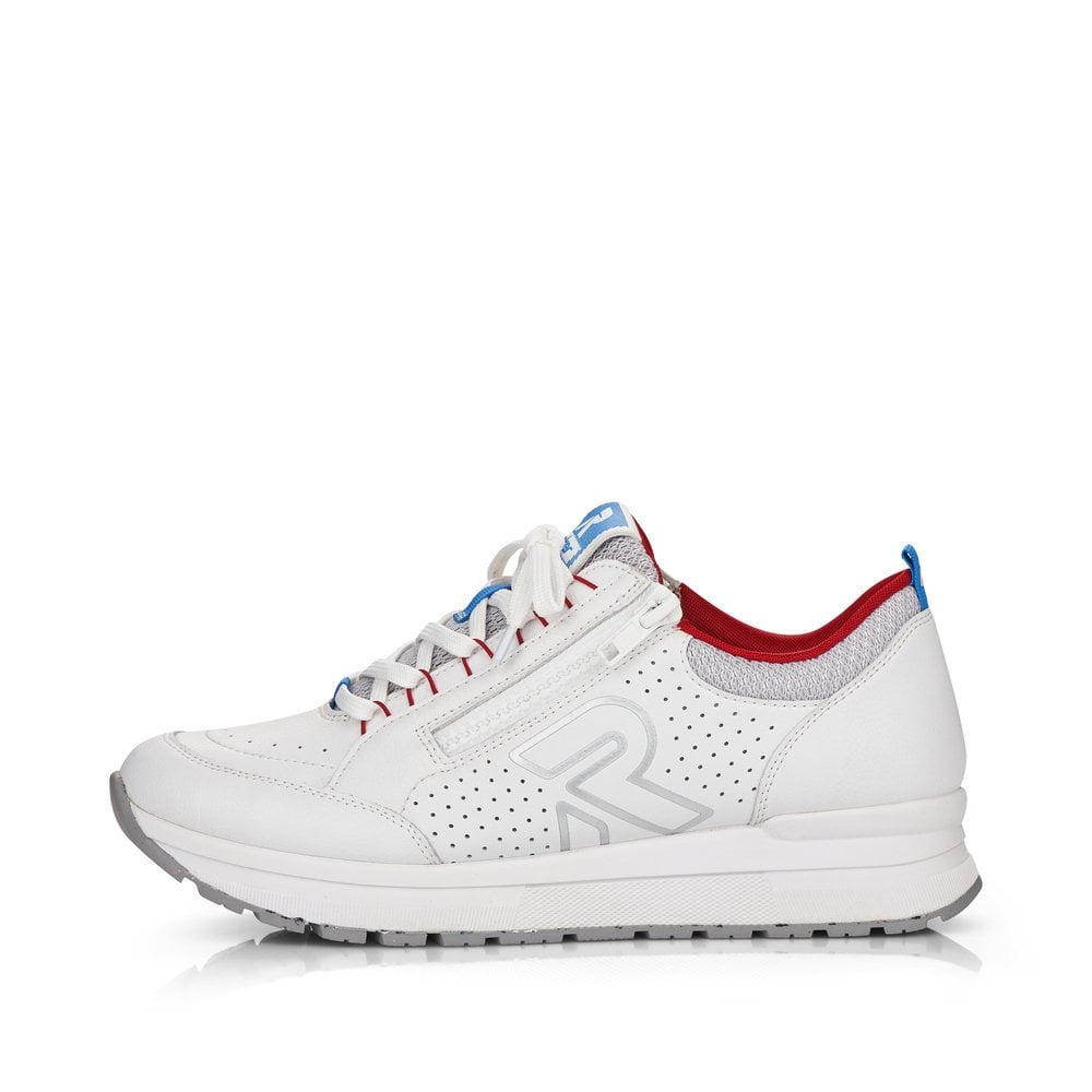 Women's Rieker R-Evolution 40802-80 Sneakers White | USA-151781