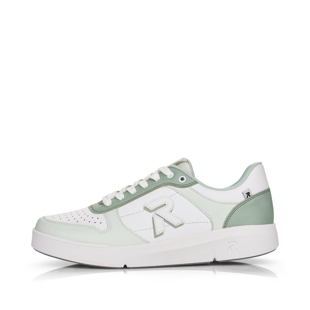 Women's Rieker R-Evolution 41905-52 Sneakers Green | USA-760116