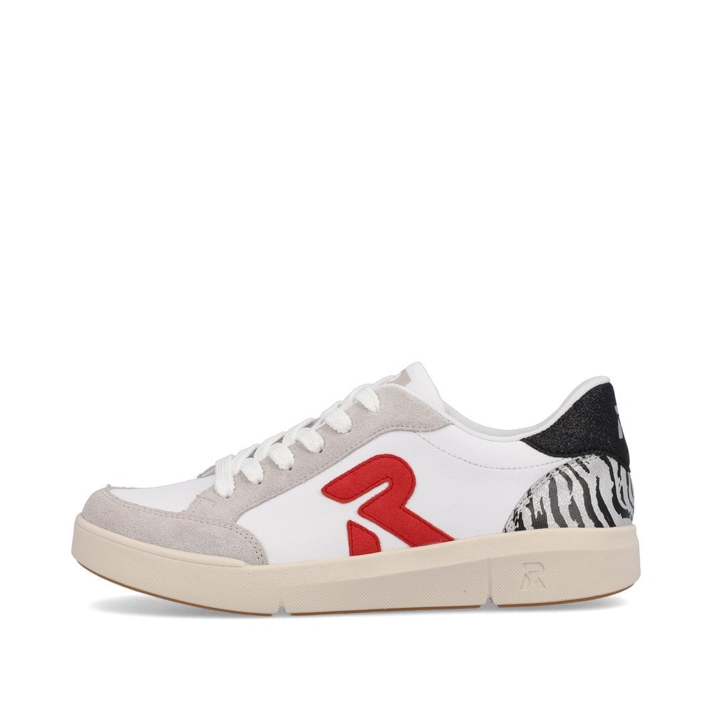 Women's Rieker R-Evolution 41909-90 Sneakers White | USA-453615