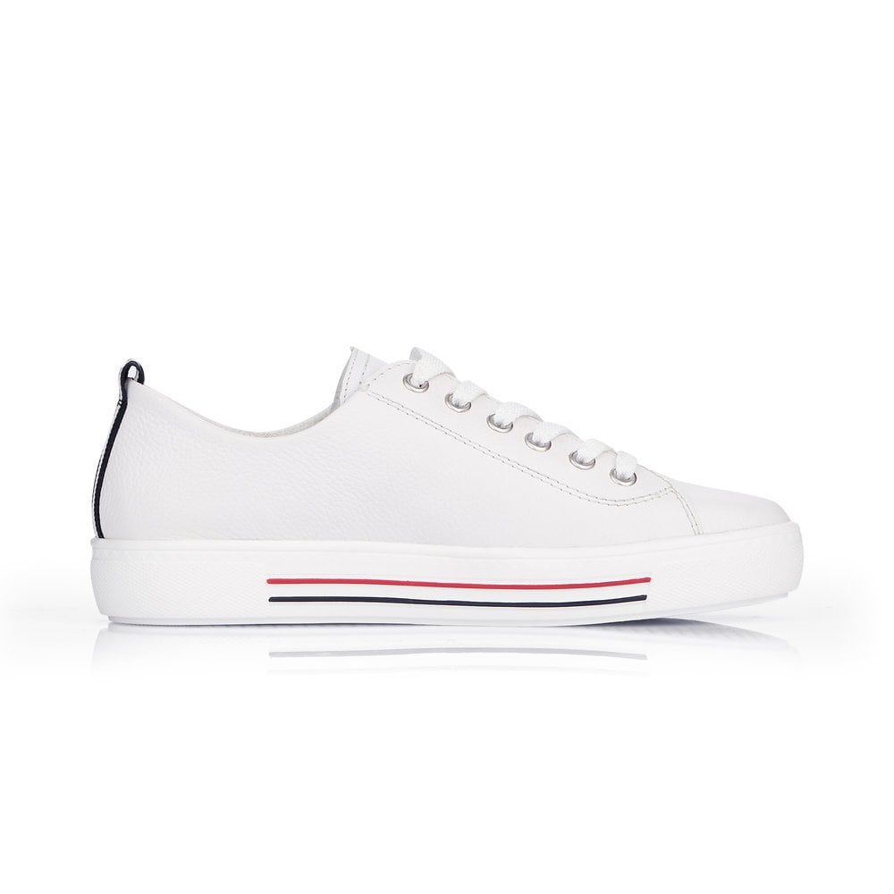 Women's Rieker Remonte D0900-80 Sneakers White | USA-670969