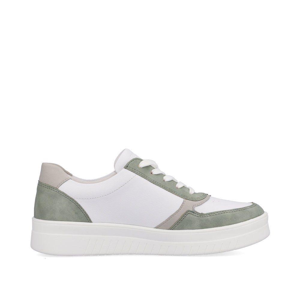 Women's Rieker Remonte D0J01-80 Sneakers White | USA-904923