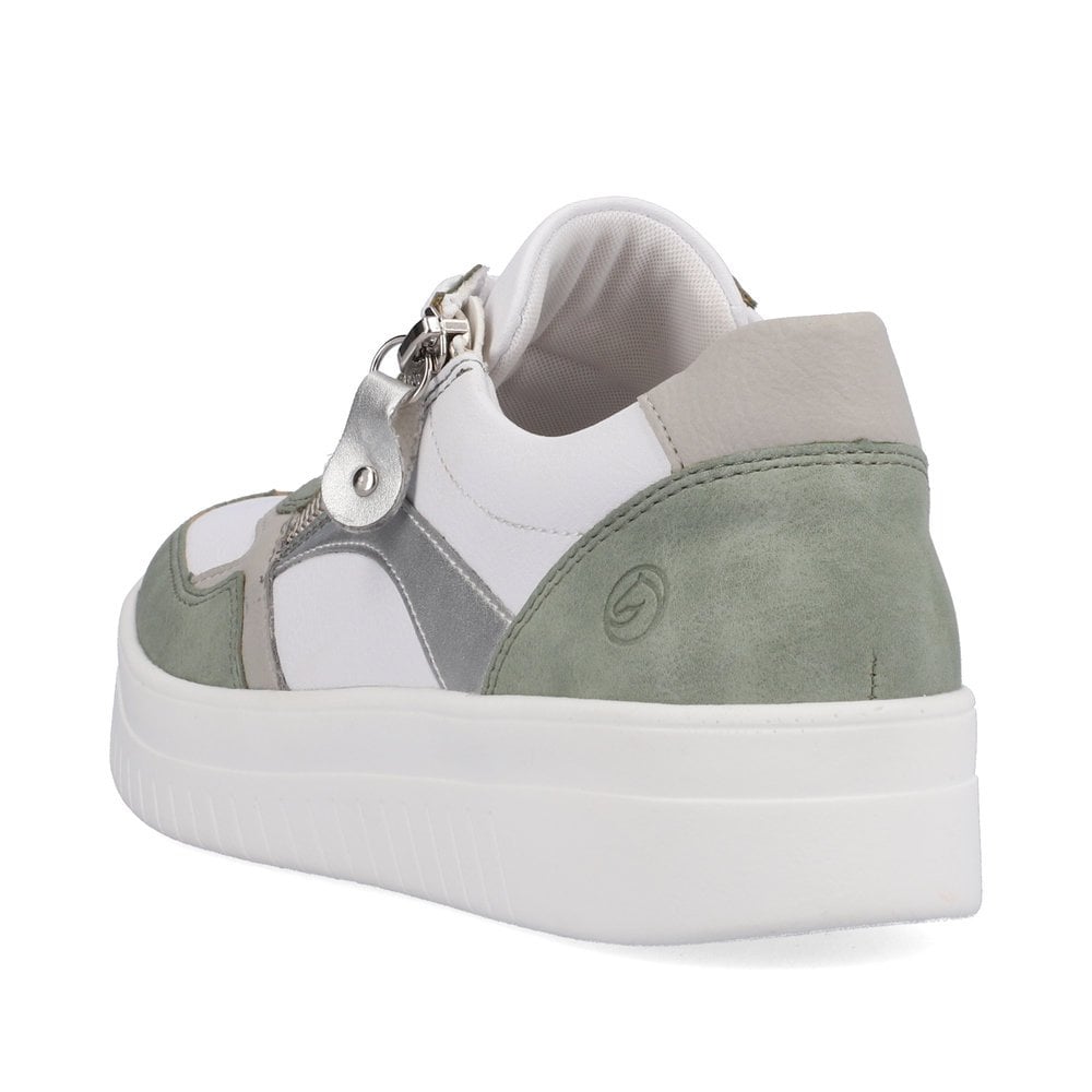 Women's Rieker Remonte D0J01-80 Sneakers White | USA-904923