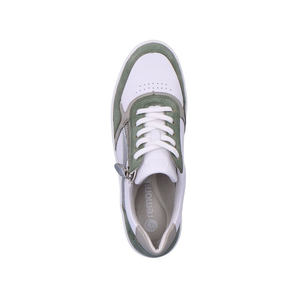 Women's Rieker Remonte D0J01-80 Sneakers White | USA-904923