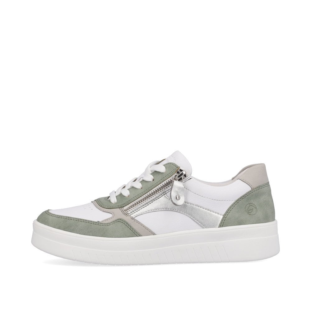 Women's Rieker Remonte D0J01-80 Sneakers White | USA-904923