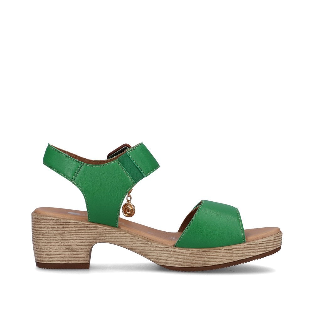 Women's Rieker Remonte D0N52-52 Sandals Green | USA-882513