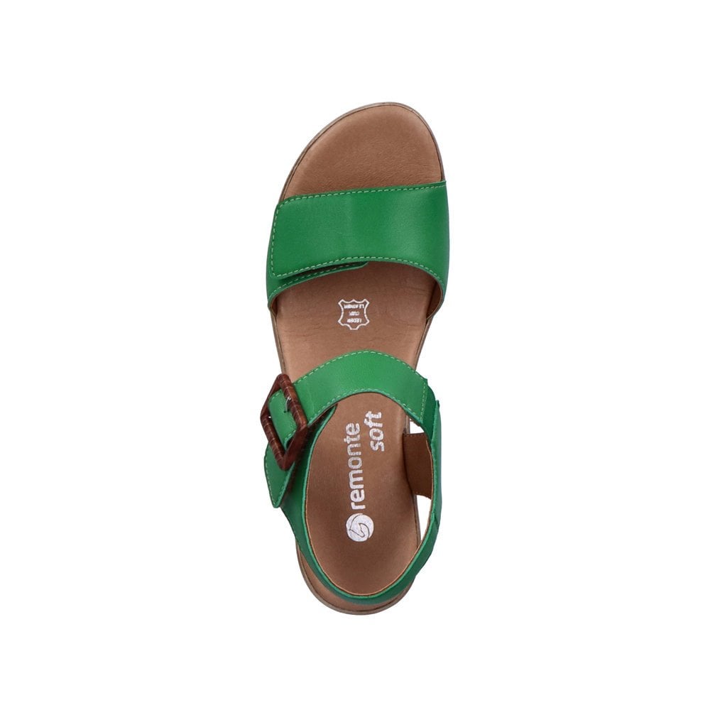 Women's Rieker Remonte D0N52-52 Sandals Green | USA-882513