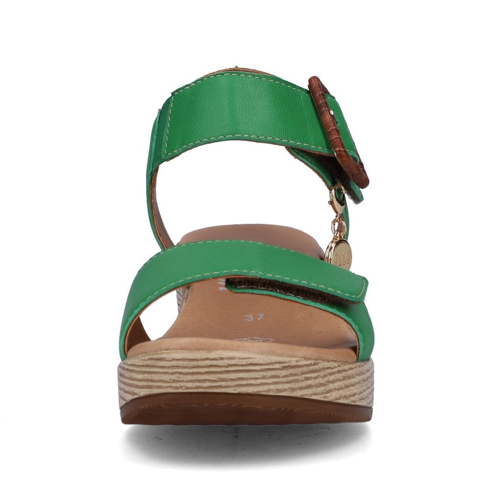 Women's Rieker Remonte D0N52-52 Sandals Green | USA-882513