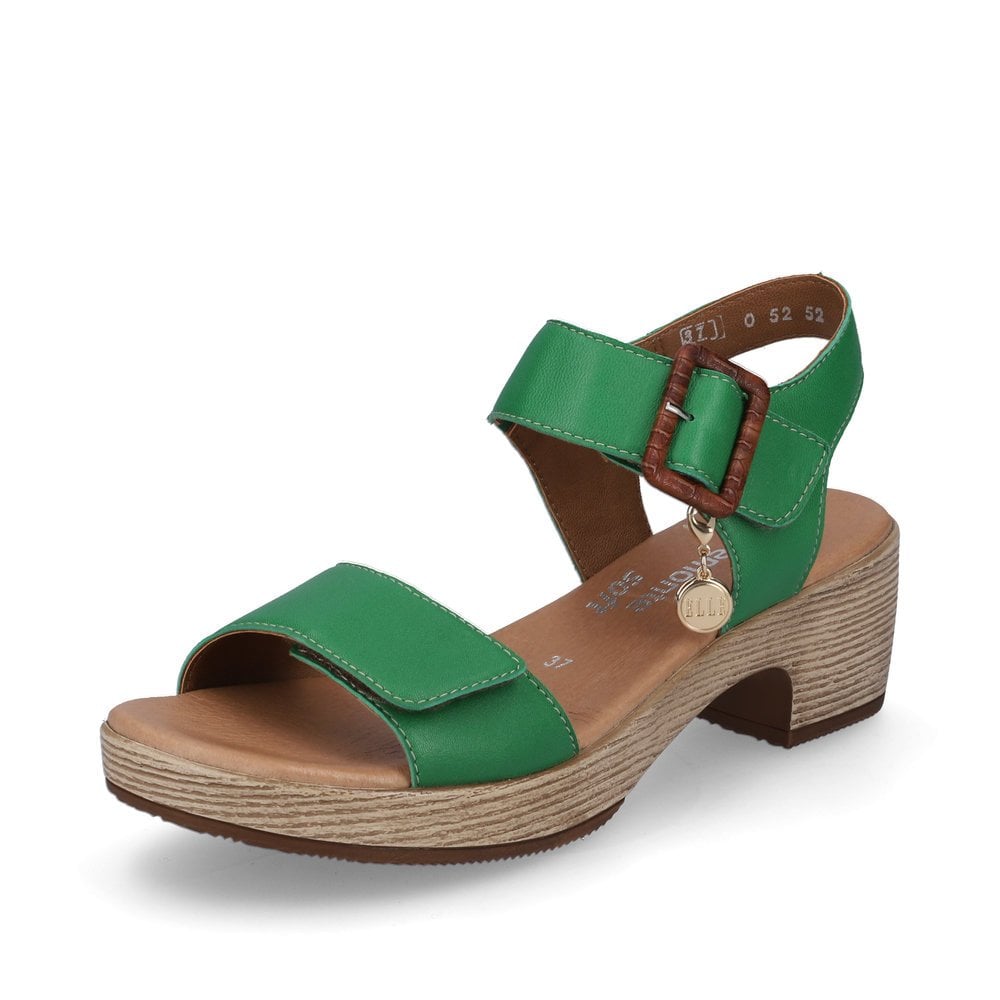 Women\'s Rieker Remonte D0N52-52 Sandals Green | USA-882513