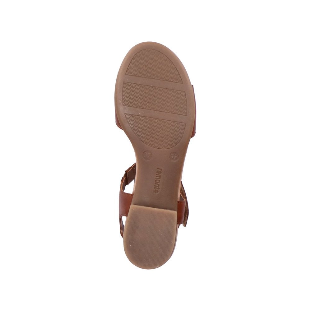 Women's Rieker Remonte D0P52-24 Sandals Brown | USA-358620