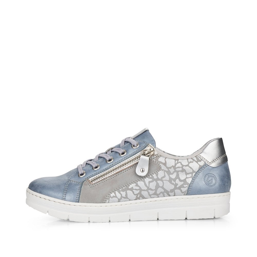 Women's Rieker Remonte D5821-12 Sneakers Blue | USA-903033