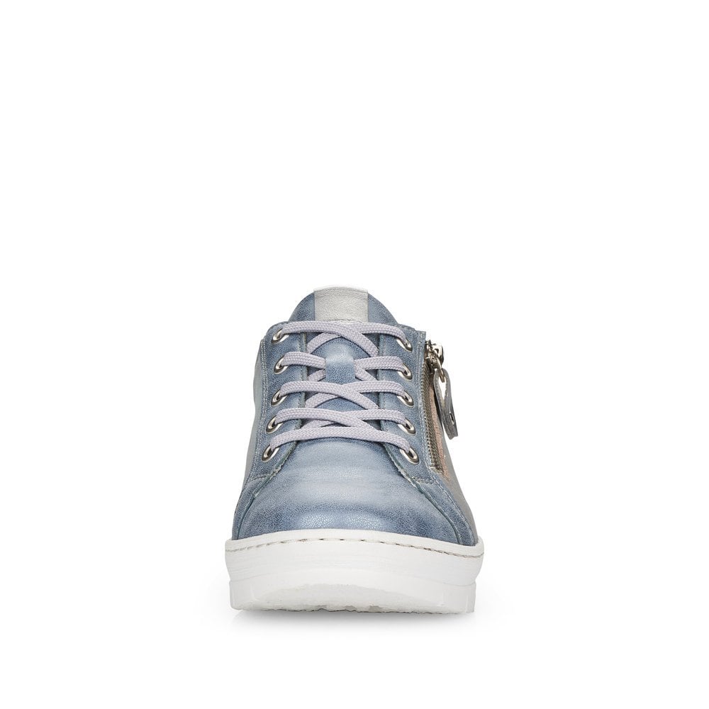 Women's Rieker Remonte D5821-12 Sneakers Blue | USA-903033