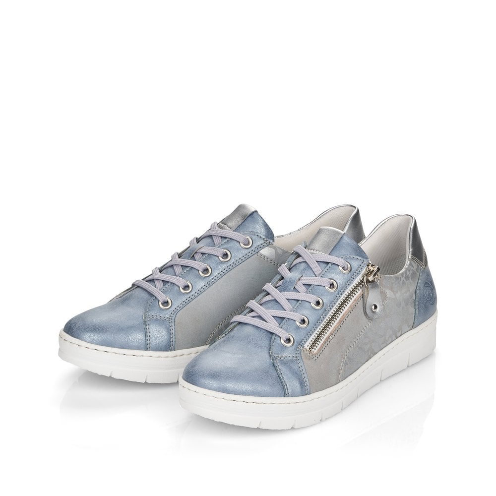 Women's Rieker Remonte D5821-12 Sneakers Blue | USA-903033