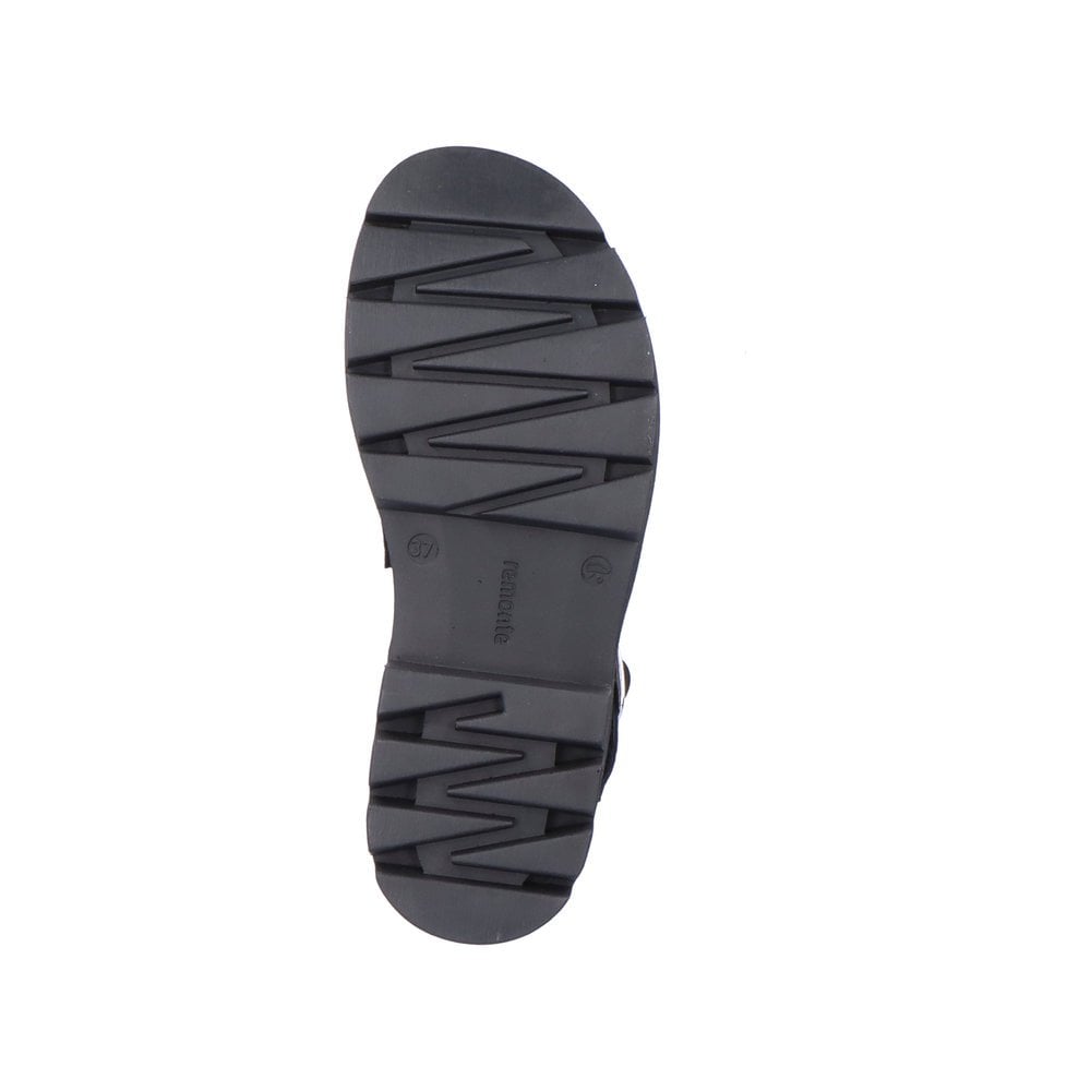 Women's Rieker Remonte D7956-00 Sandals Black | USA-441196