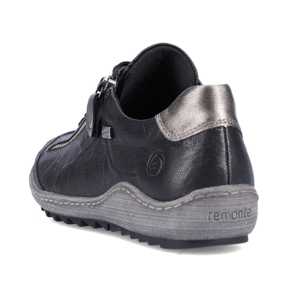 Women's Rieker Remonte R1402-06 Sneakers Black | USA-994143