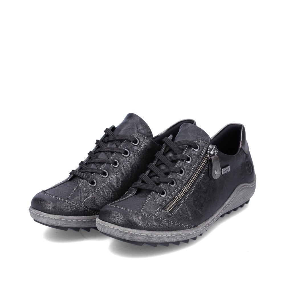 Women's Rieker Remonte R1402-06 Sneakers Black | USA-994143