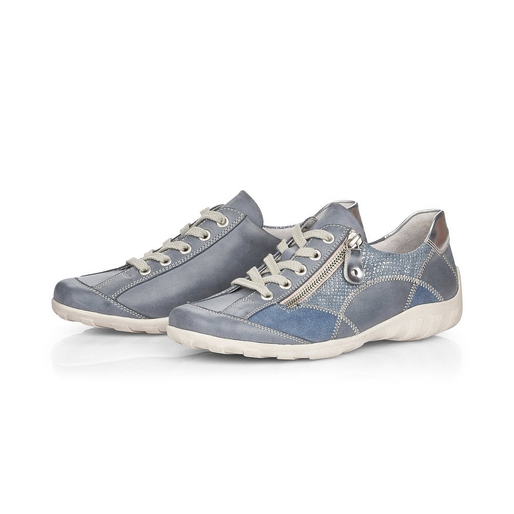 Women's Rieker Remonte R3405-14 Sneakers Blue | USA-803781