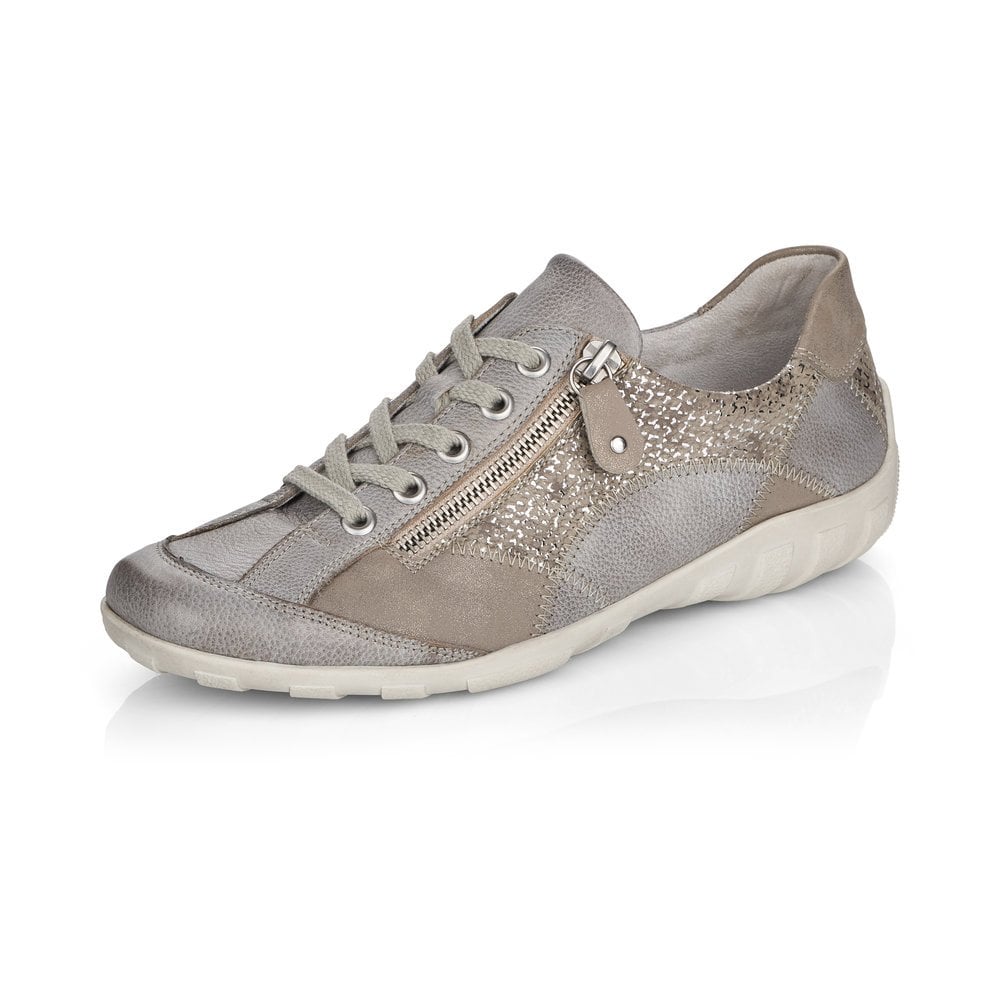 Women\'s Rieker Remonte R3405-91 Sneakers Metal | USA-298100