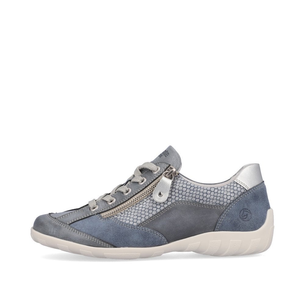 Women's Rieker Remonte R3410-14 Sneakers Blue | USA-312076