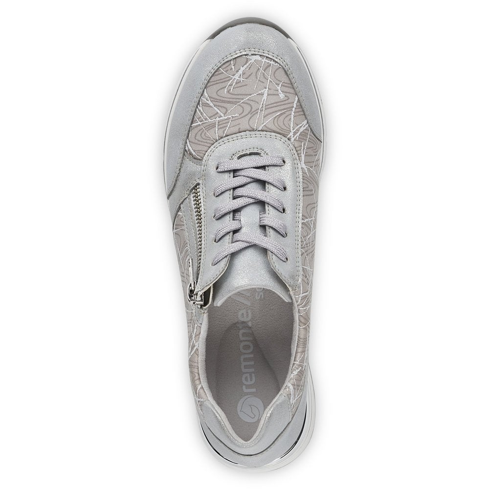 Women's Rieker Remonte R6700-40 Sneakers Grey | USA-187704