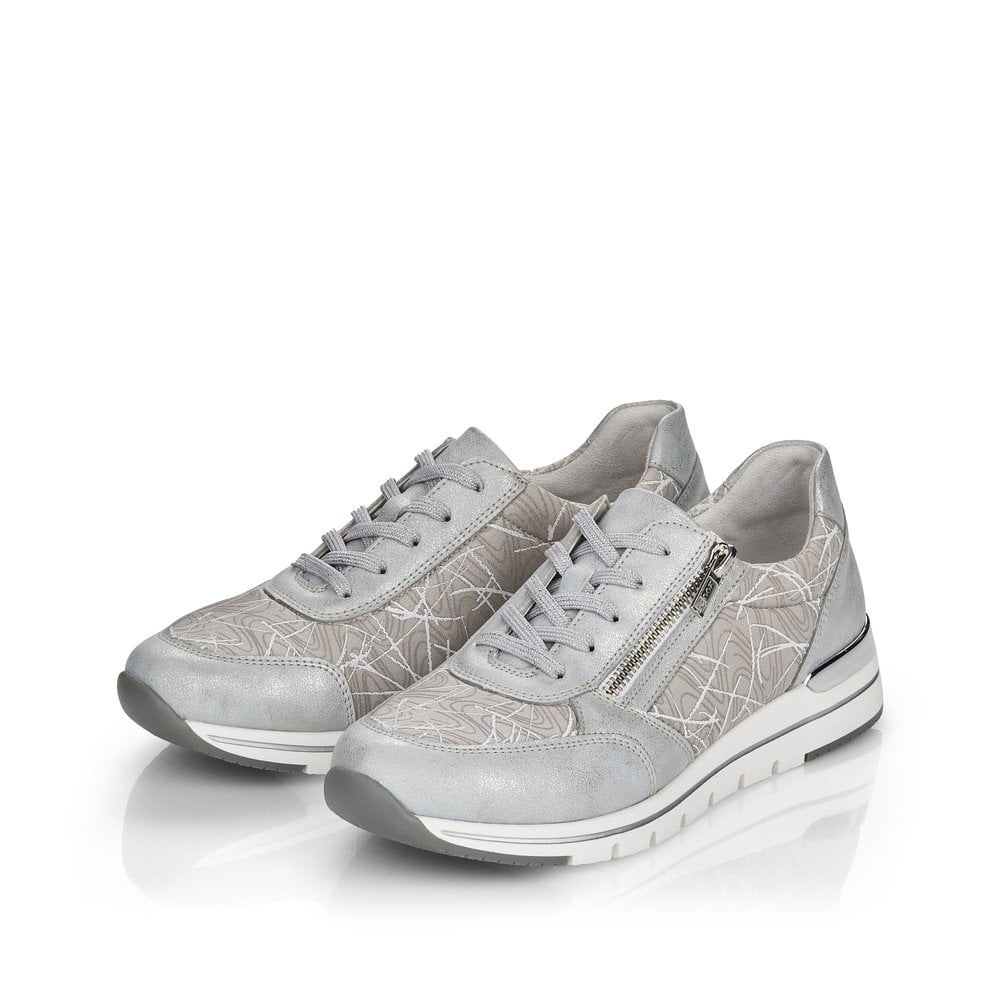 Women's Rieker Remonte R6700-40 Sneakers Grey | USA-187704