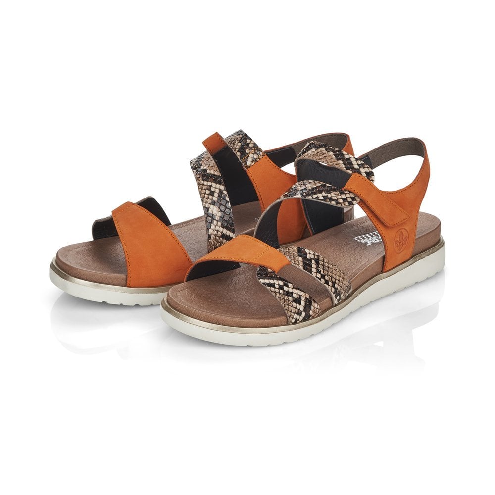 Women's Rieker V5069-24 Walking Sandals Brown | USA-937877