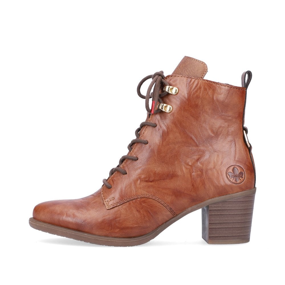 Women's Rieker Y2000-22 Ankle Boots Brown | USA-862239