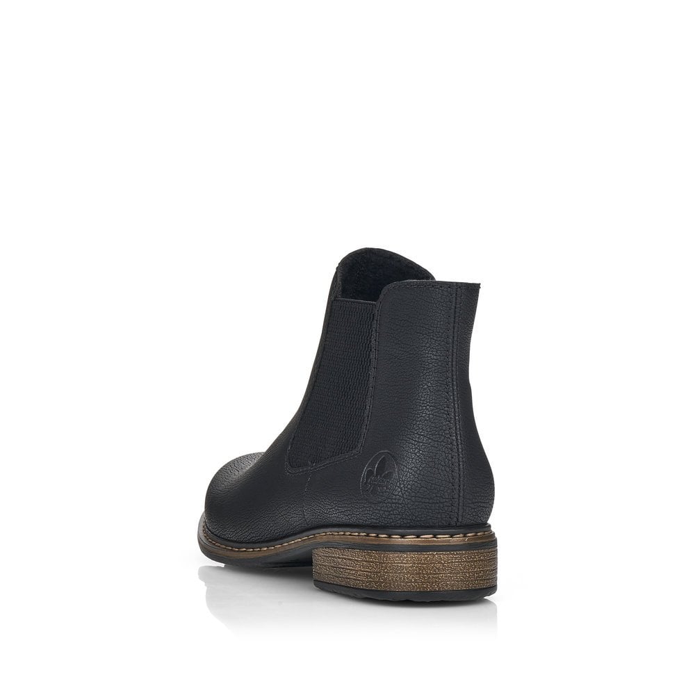 Women's Rieker Z4994-00 Chelsea Boots Black | USA-345906