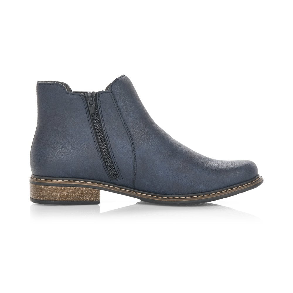 Women's Rieker Z4994-14 Chelsea Boots Blue | USA-248122