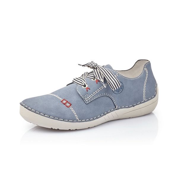 Women's Rieker 52520-14 Sneakers Blue | USA-490955