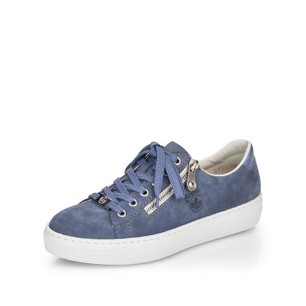 Women's Rieker L59L1-10 Sneakers Blue | USA-888338