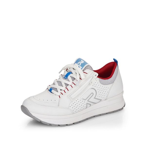 Women's Rieker R-Evolution 40802-80 Sneakers White | USA-151781