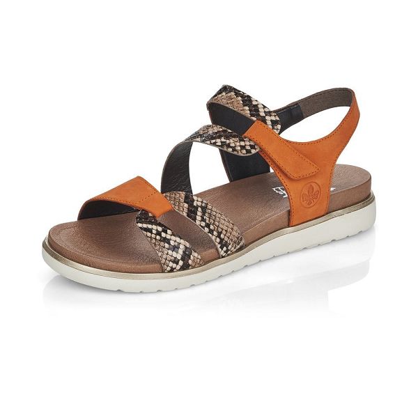 Women's Rieker V5069-24 Walking Sandals Brown | USA-937877